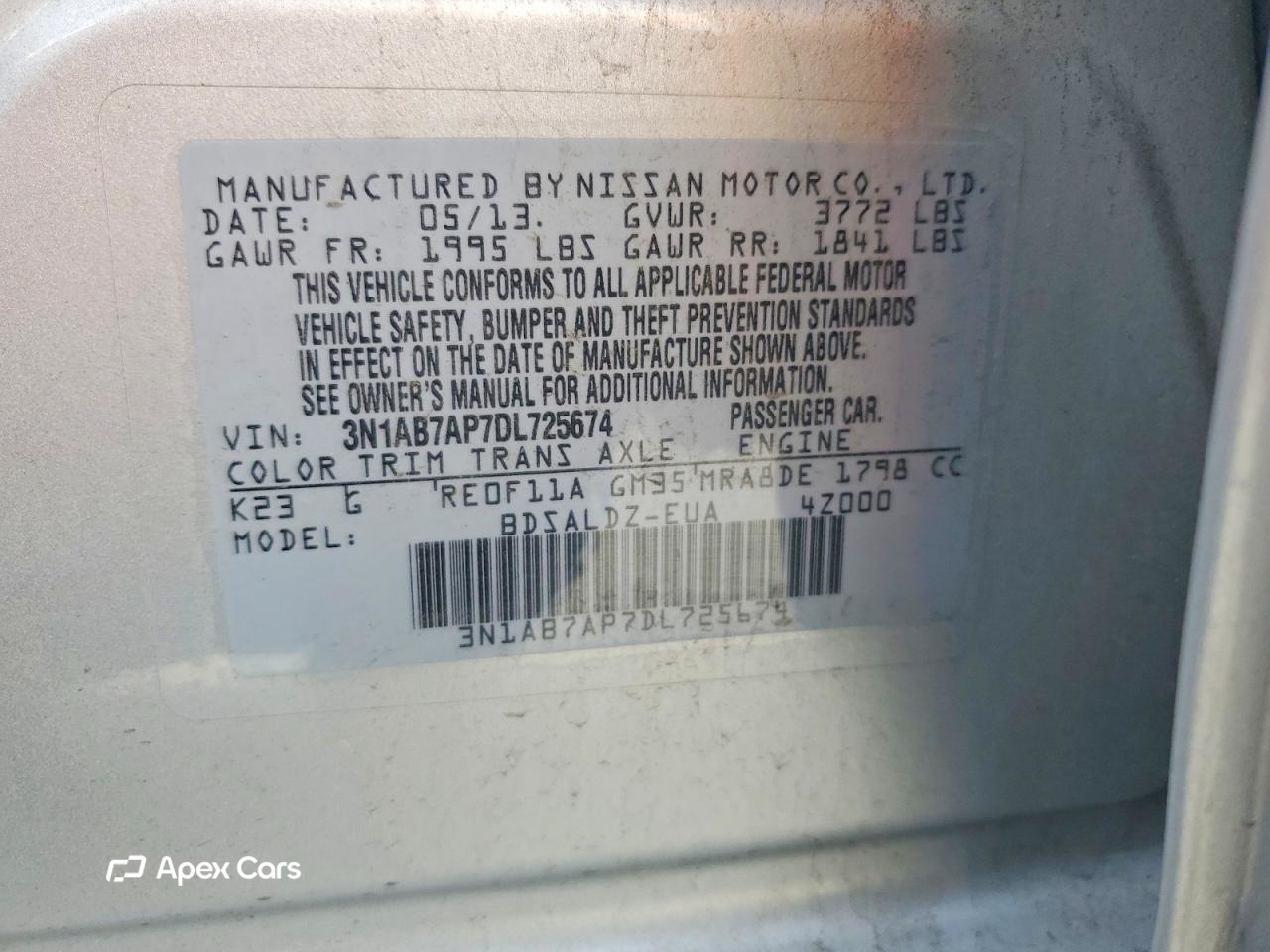Nissan Sentra 2013