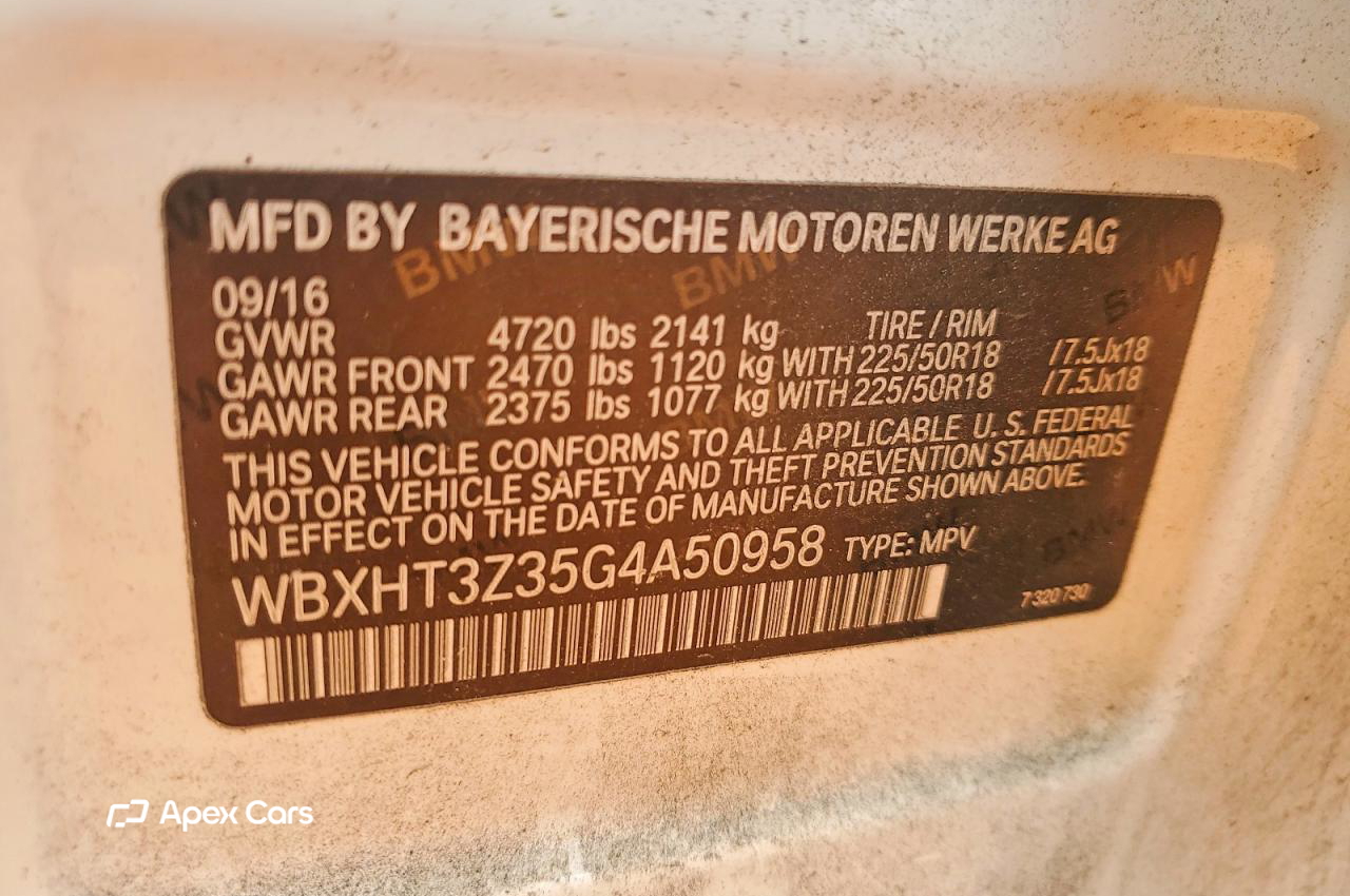BMW X1 2016