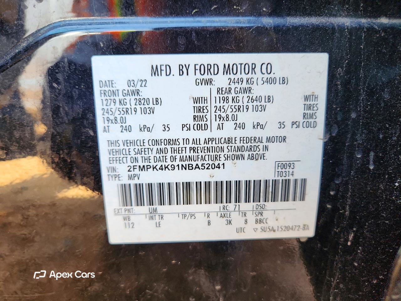 Ford Edge 2022