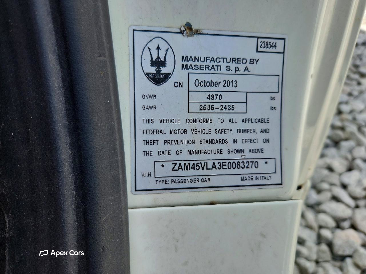 Maserati GranTurismo 2014