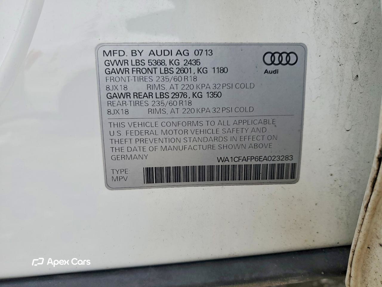 Audi Q5 2014