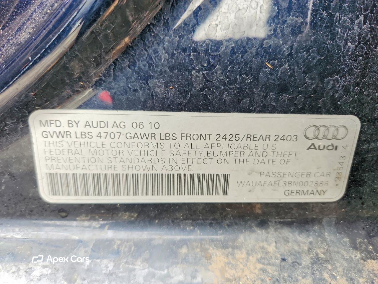 Audi A4 2011