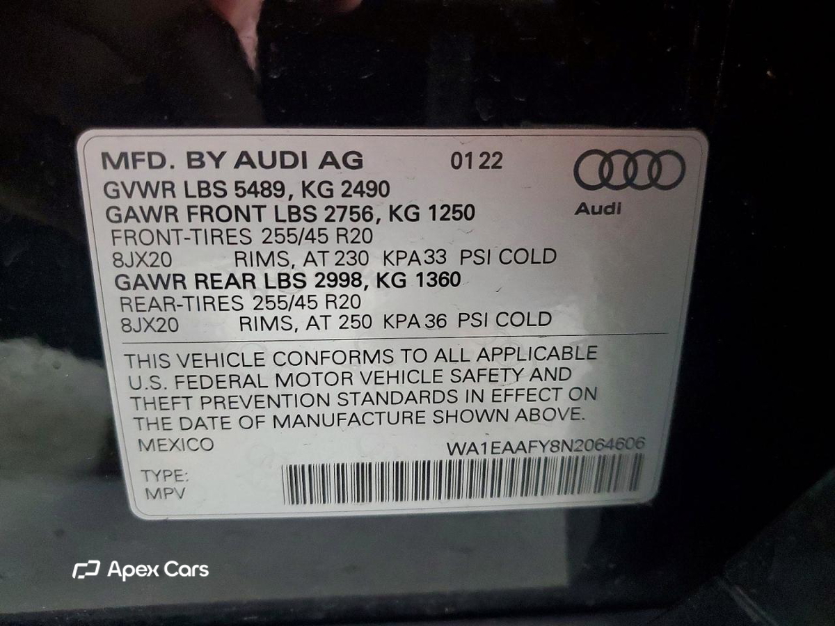 Audi Q5 2022