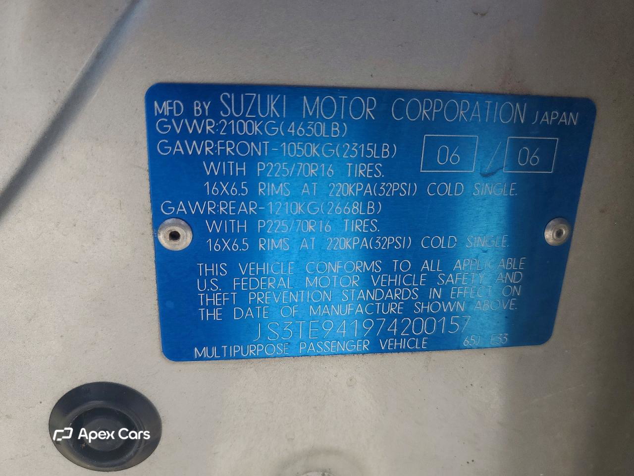 Suzuki Grand Vitara 2007