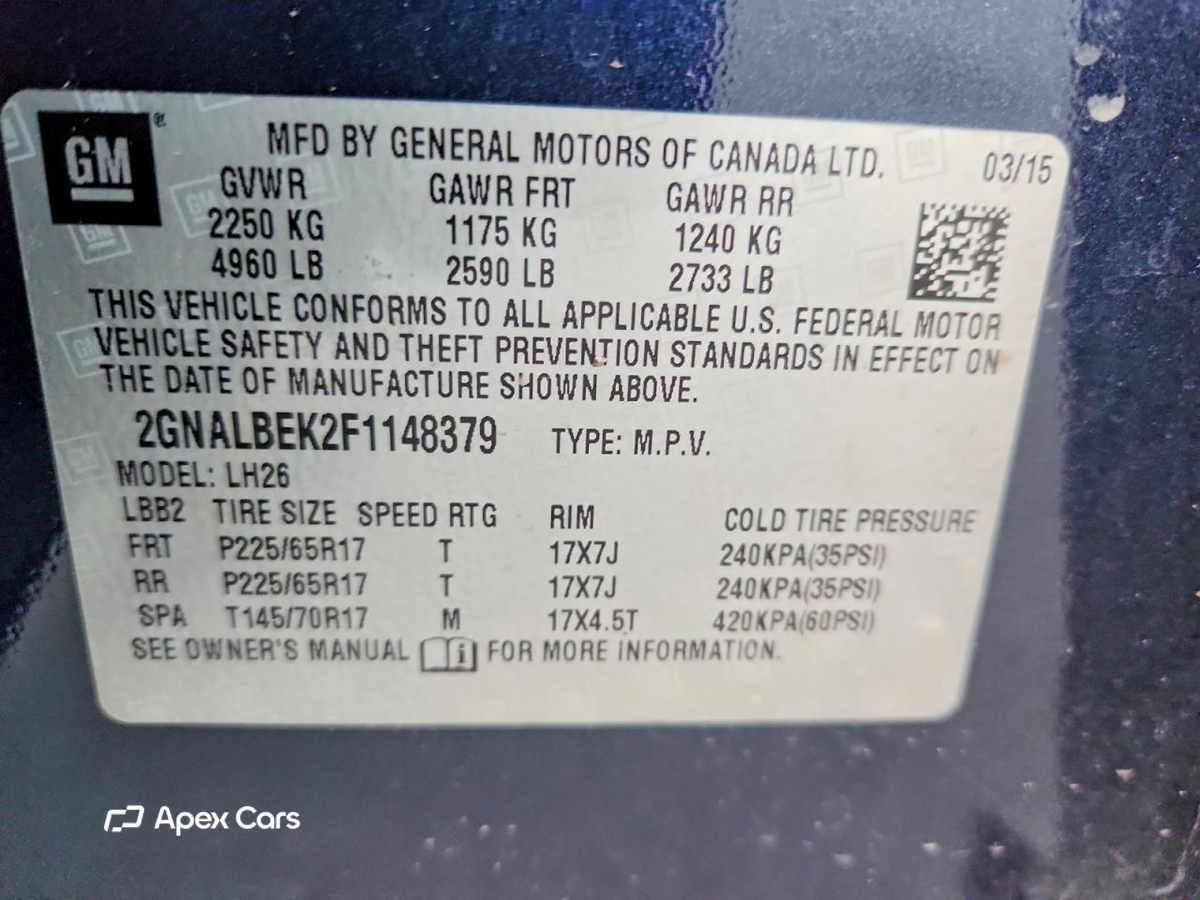 Chevrolet Equinox 2015