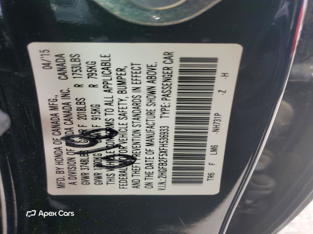 Honda Civic 2015