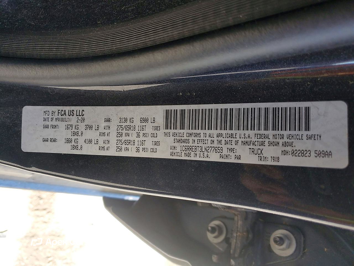 RAM 1500 2020
