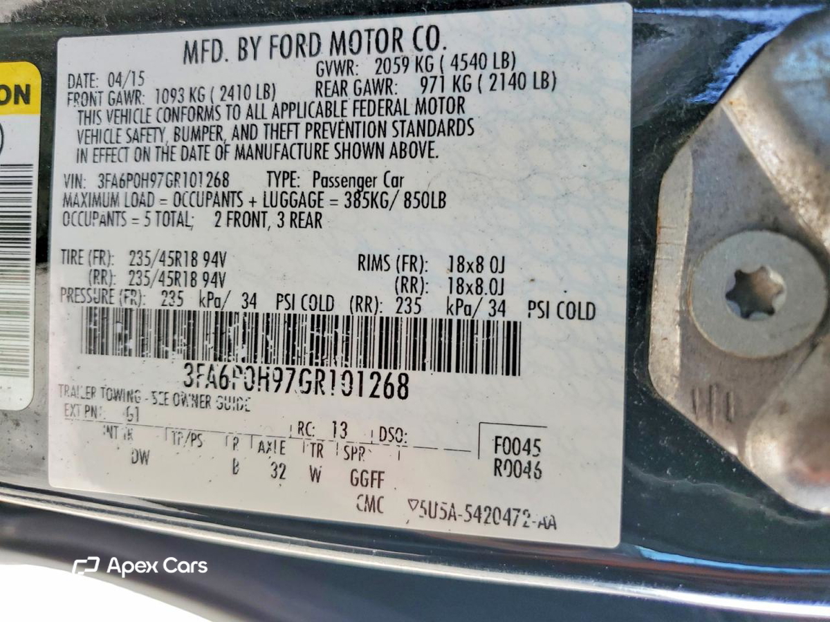 Ford Fusion 2016