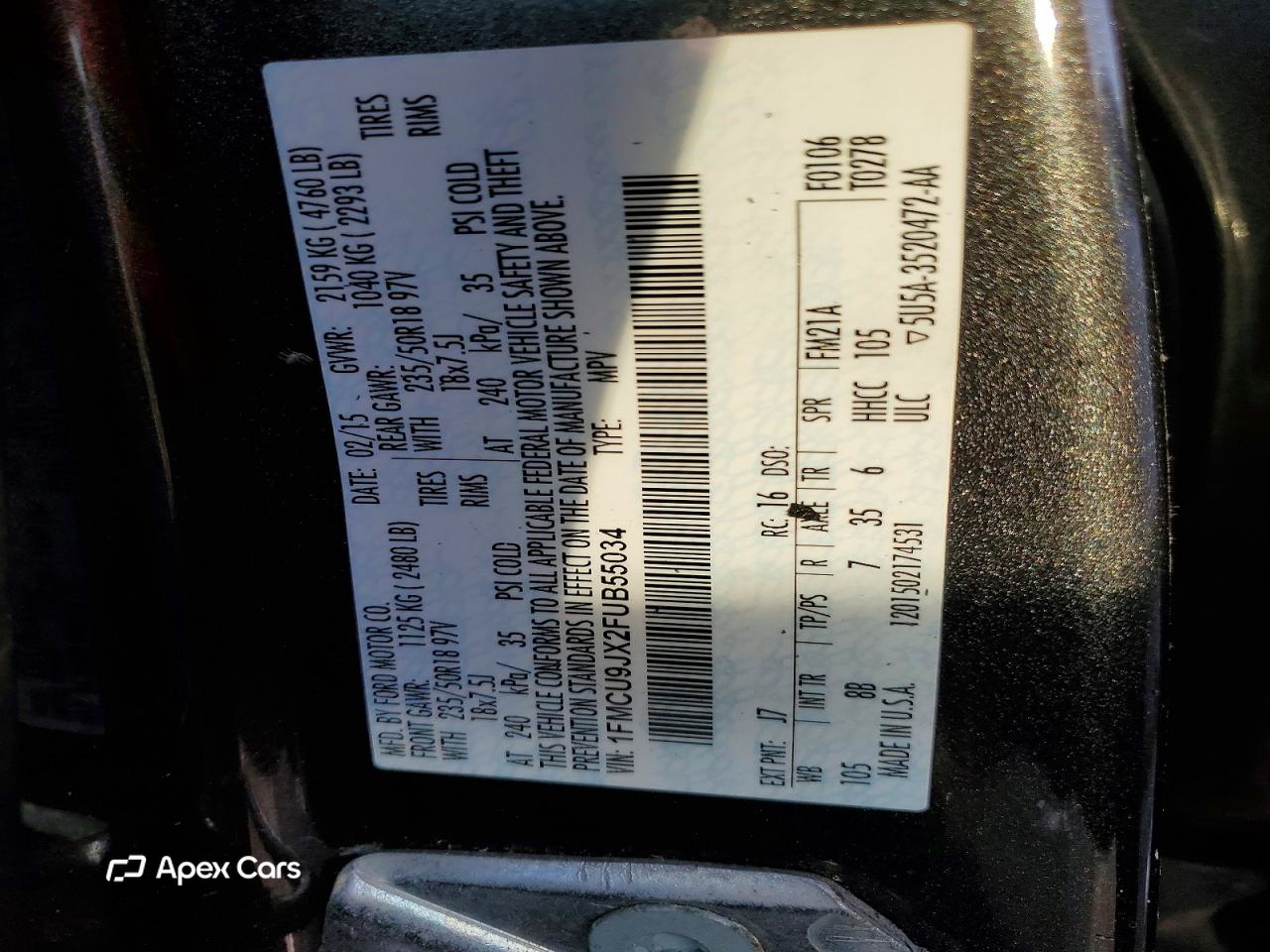 Ford Escape 2015