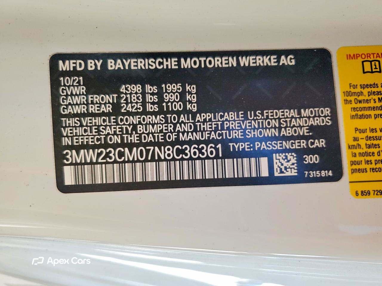 BMW Series 2 2022