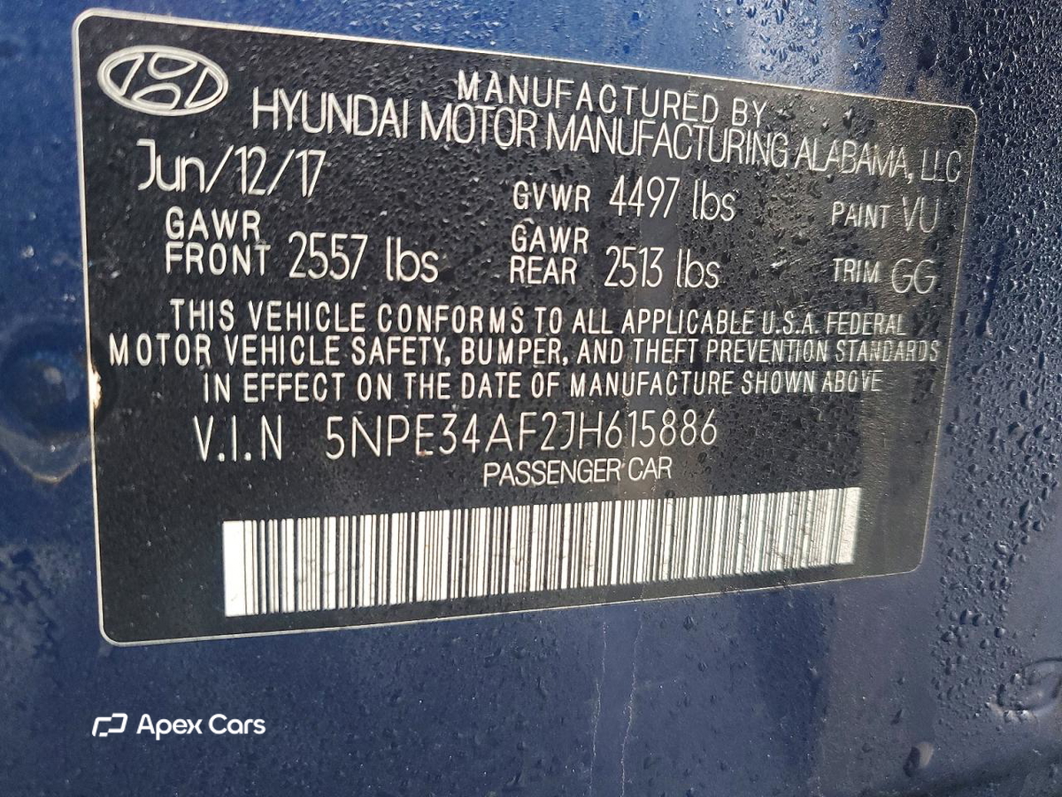 Hyundai Sonata 2018