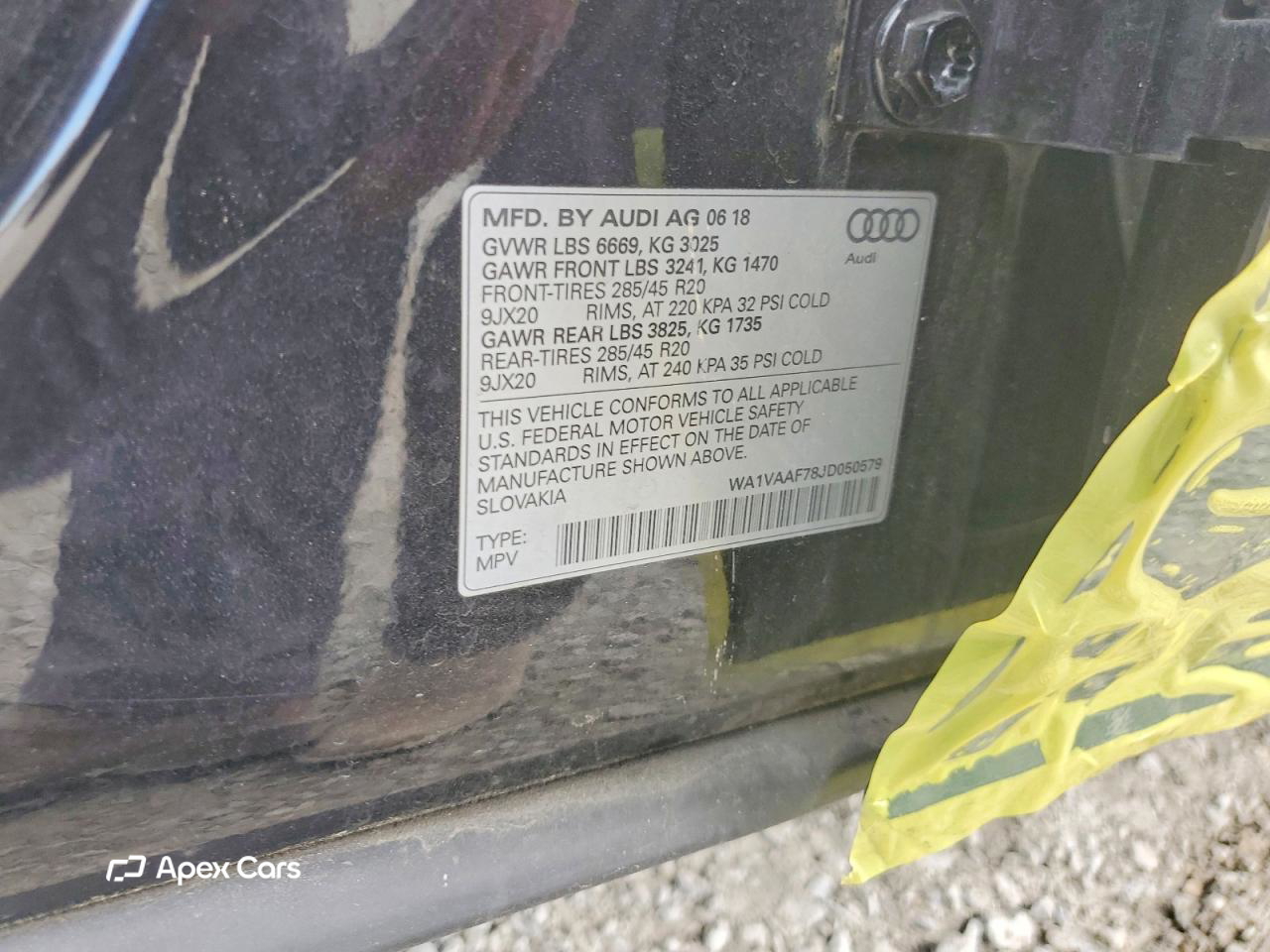 Audi Q7 2018