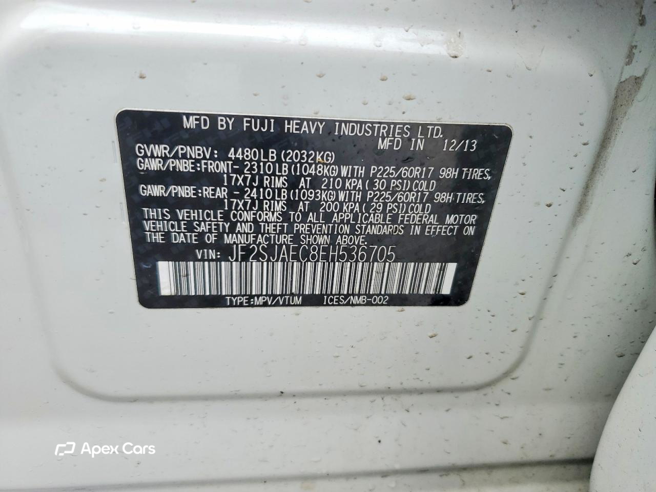 Subaru Forester 2014