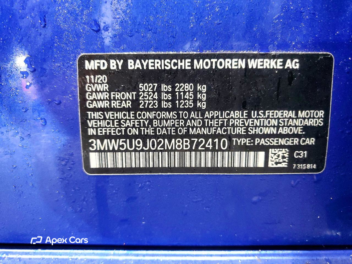 BMW M3 2021