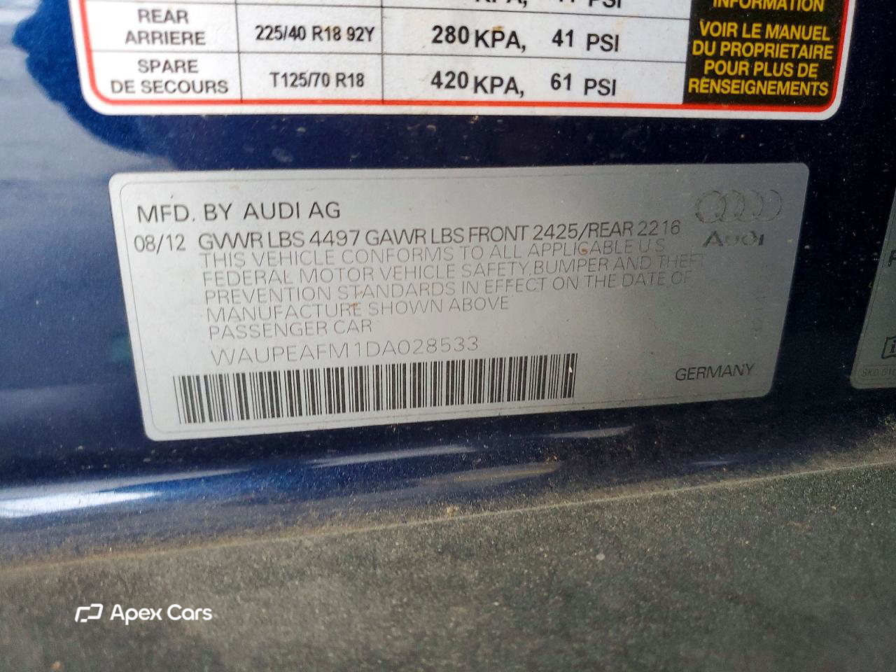 Audi A3 2013