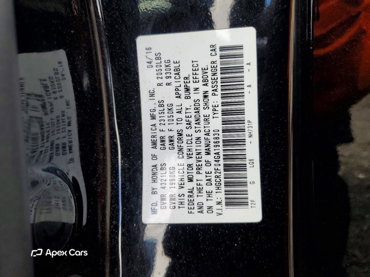 Honda Accord 2016