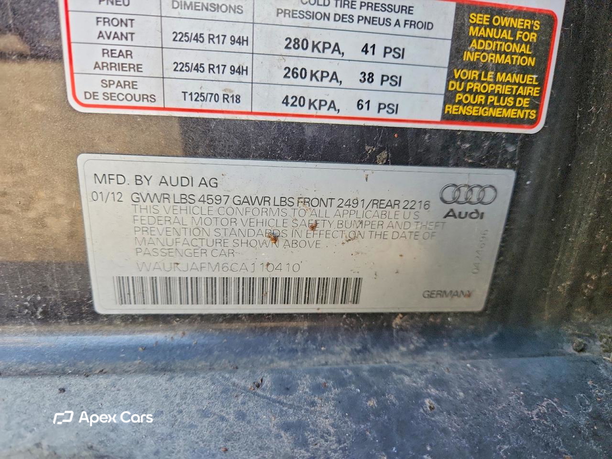 Audi A3 2012