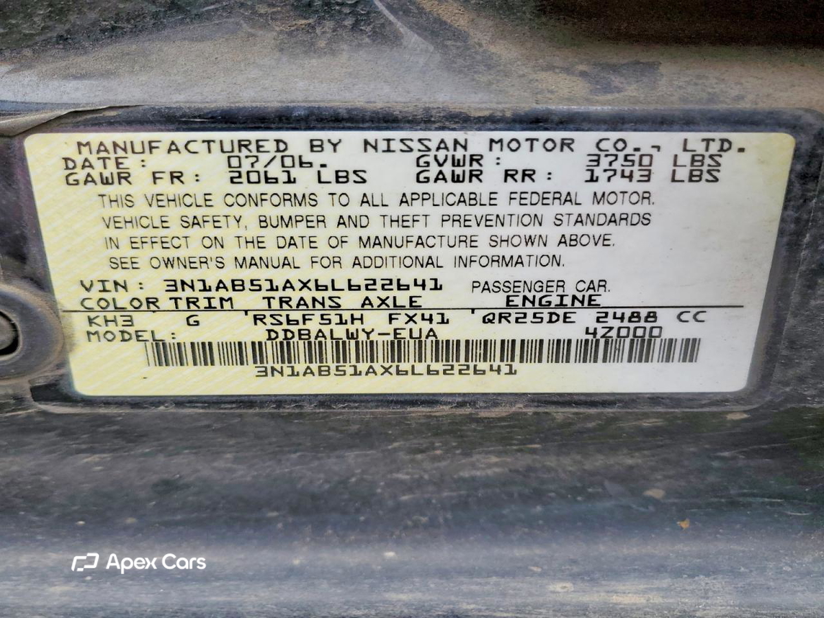 Nissan Sentra 2006