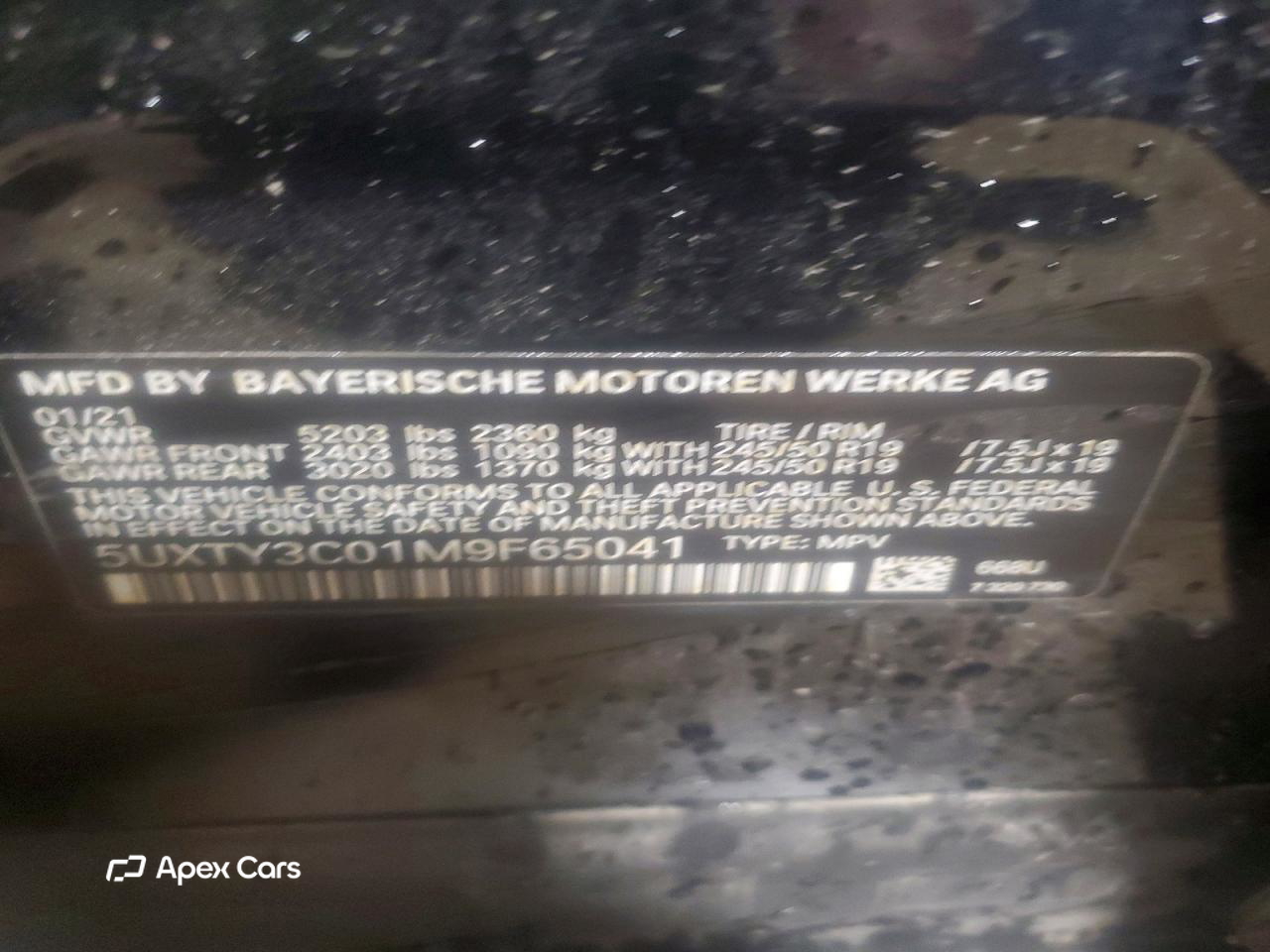 BMW X3 2021