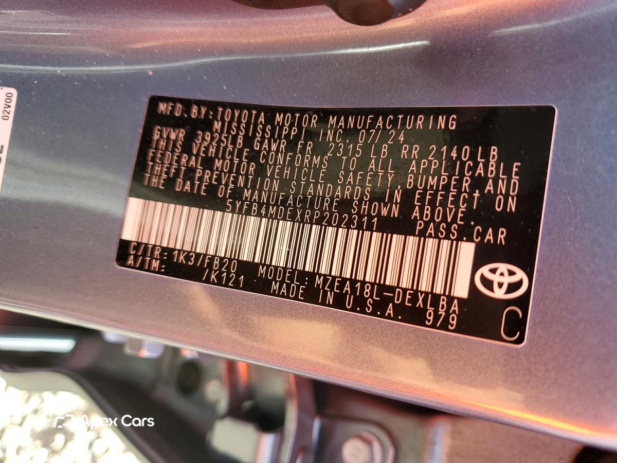 Toyota Corolla 2024