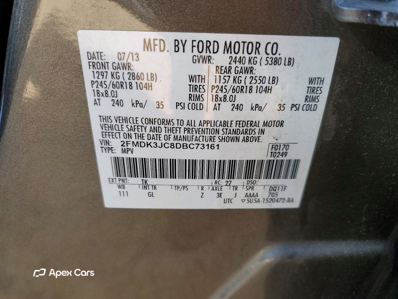 Ford Edge 2013