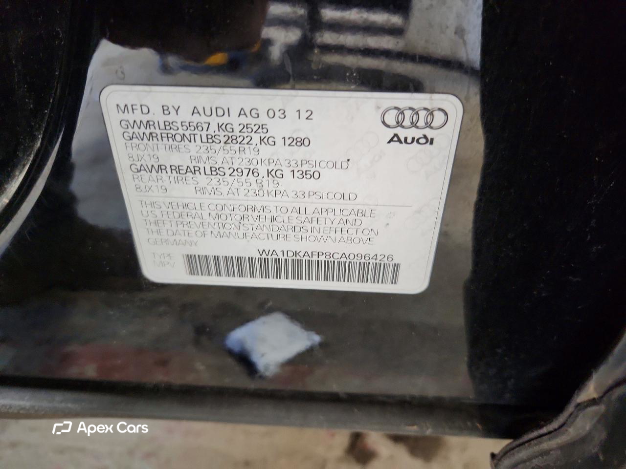 Audi Q5 2012