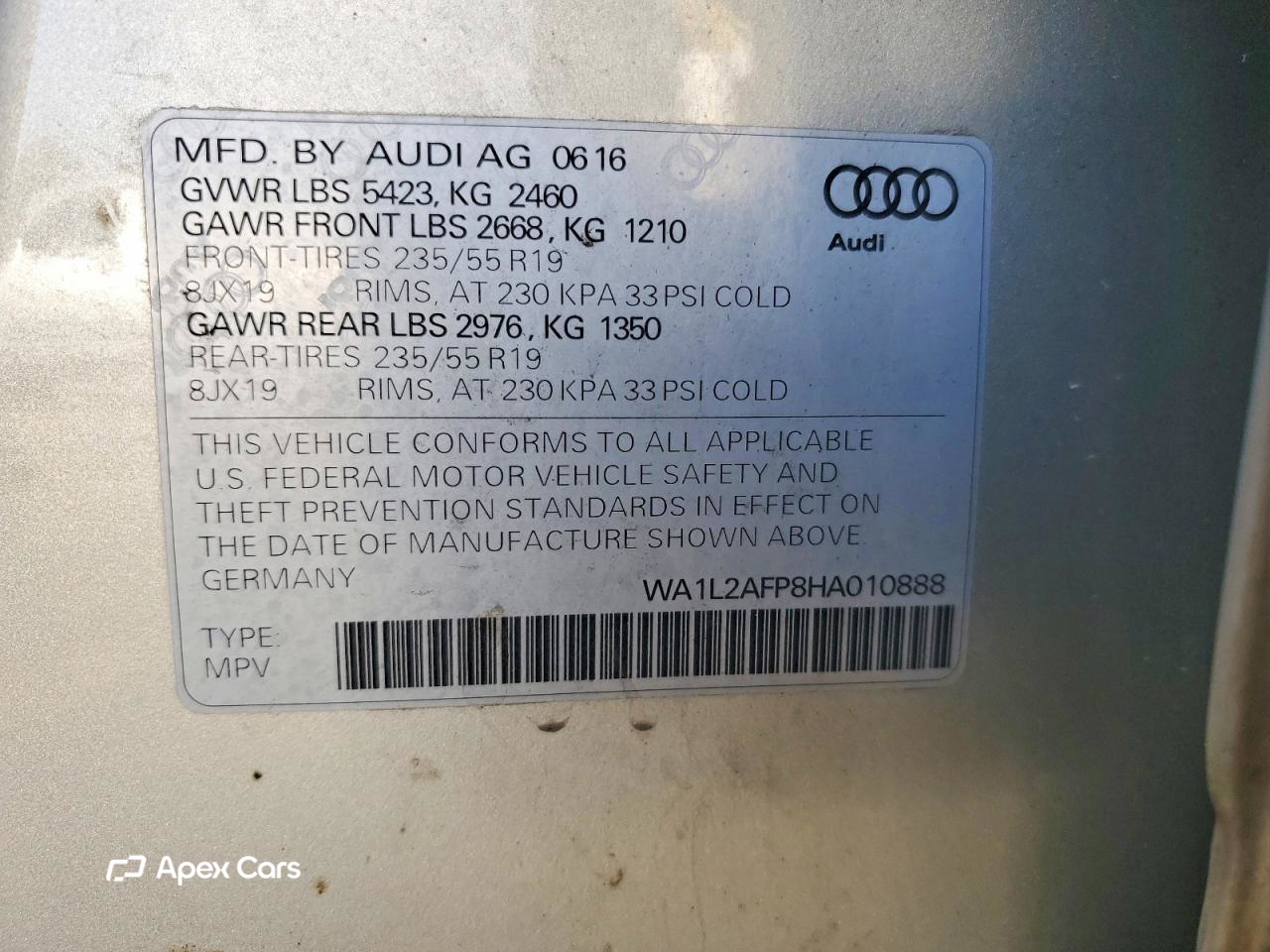 Audi Q5 2017