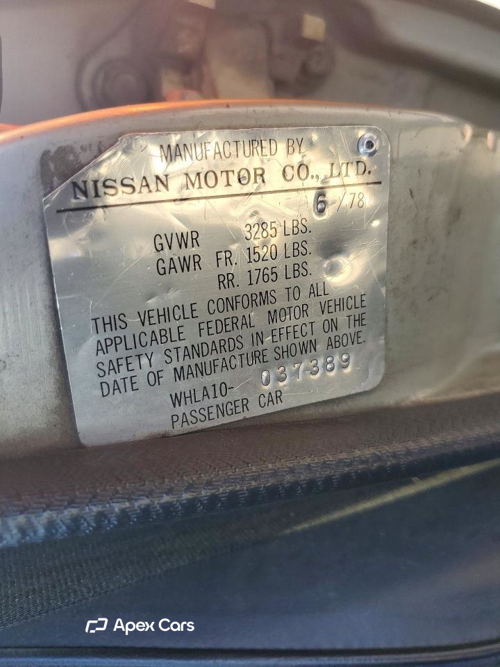 Datsun Bluebird 1978