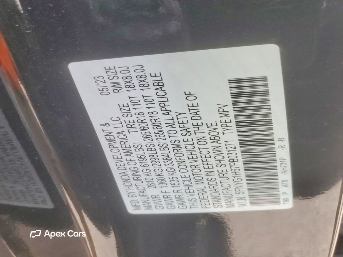 Honda Pilot 2023