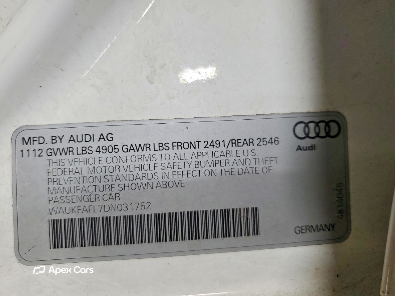 Audi A4 2013