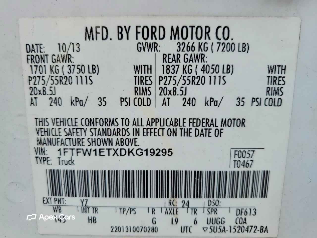 Ford F-150 2013