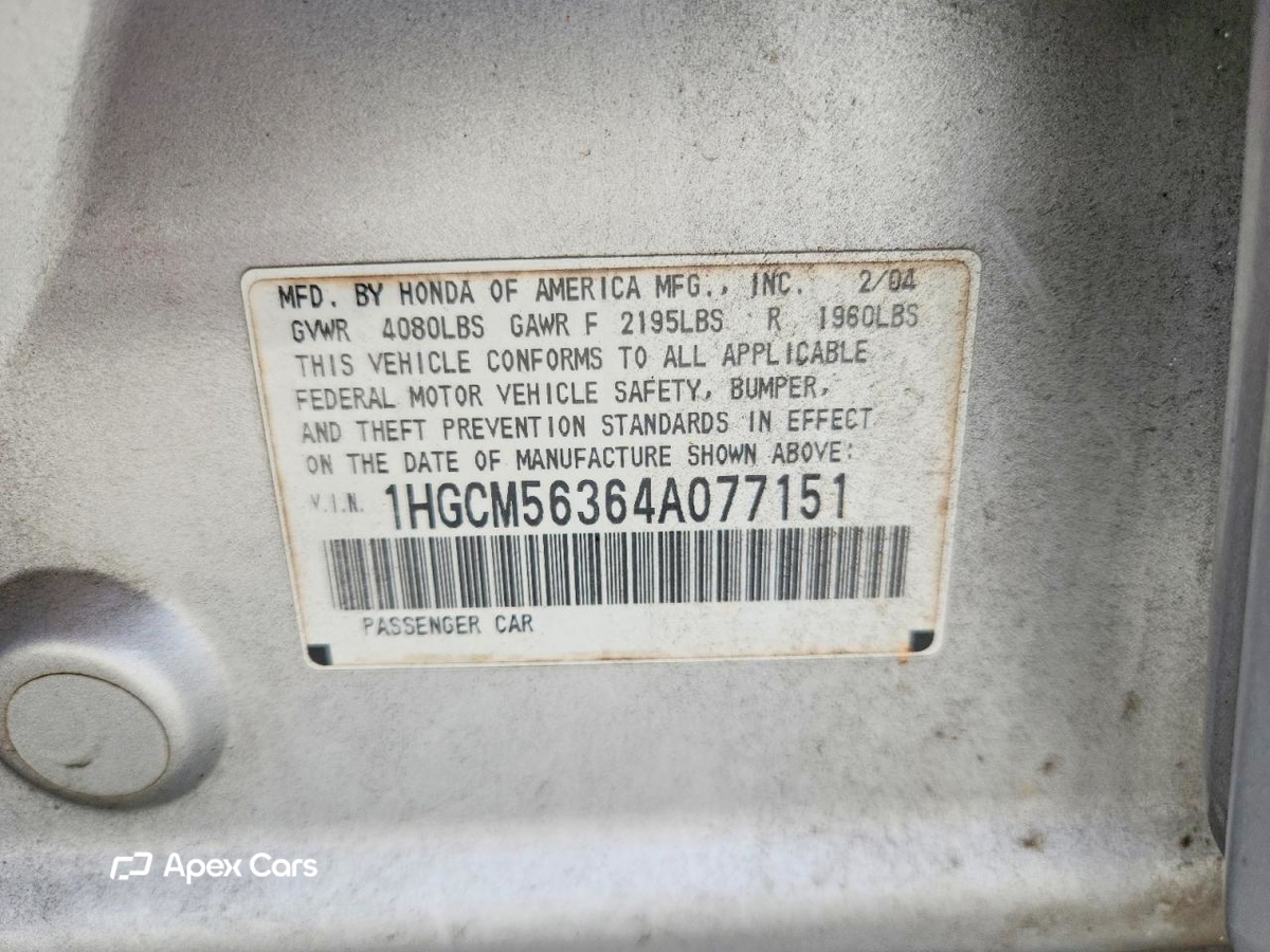 Honda Accord 2004