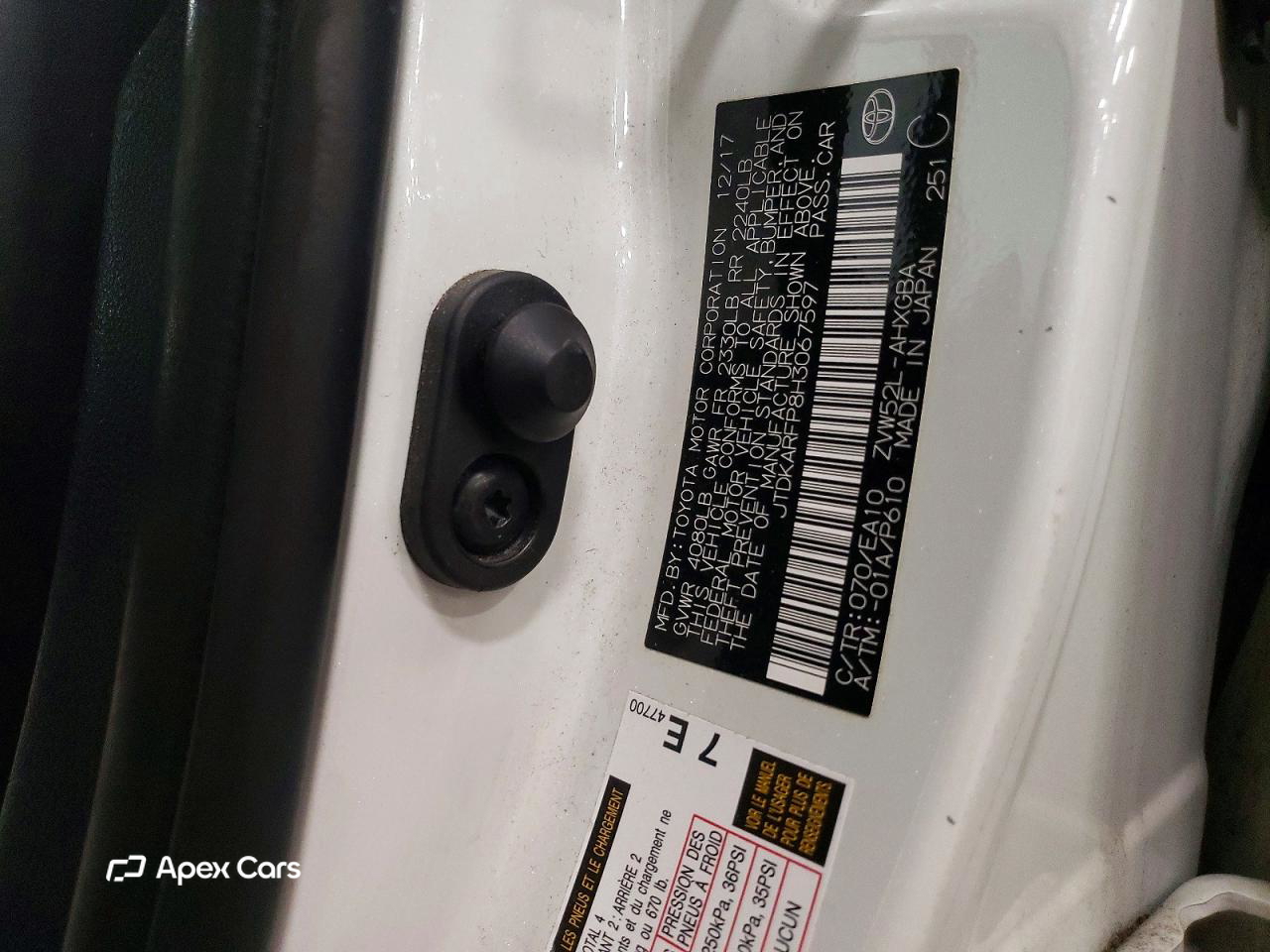 Toyota Prius 2017