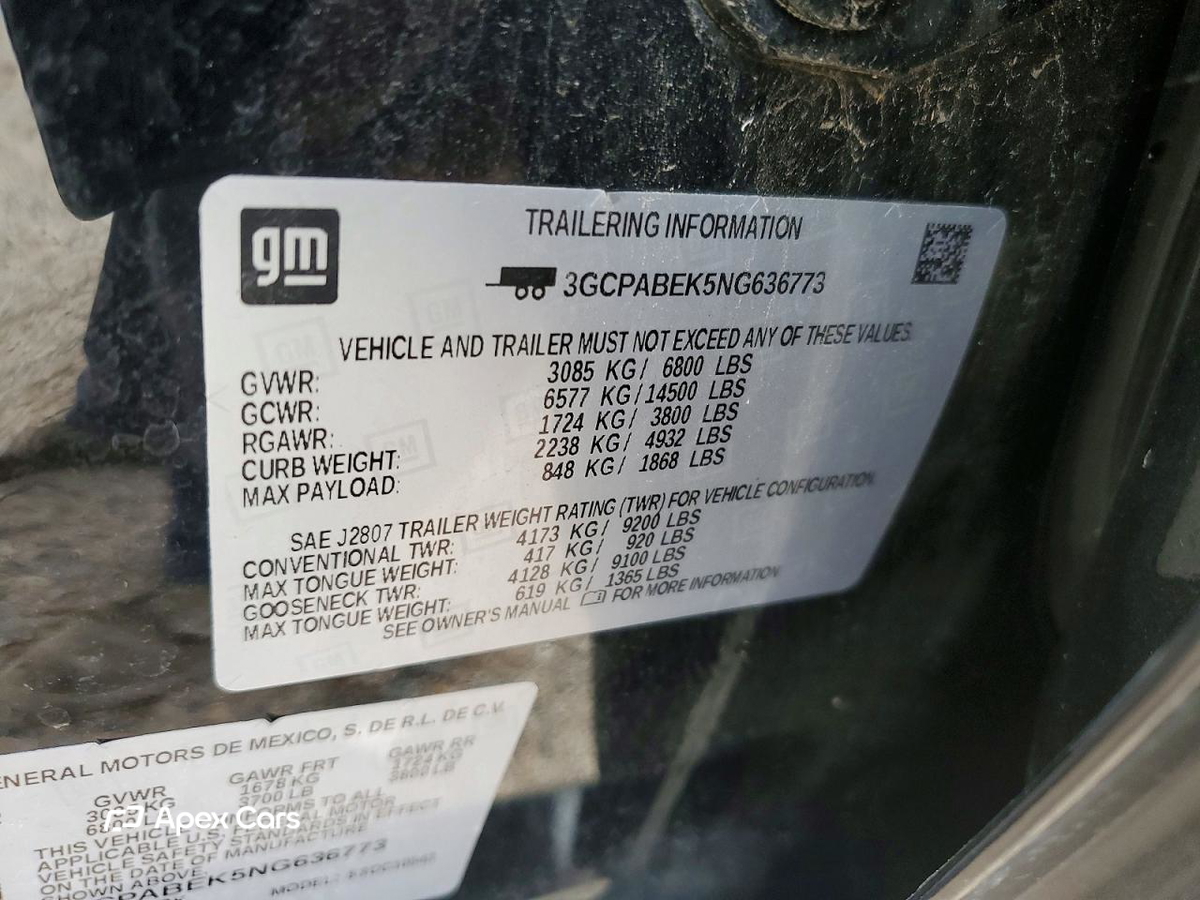 Chevrolet Silverado 2022