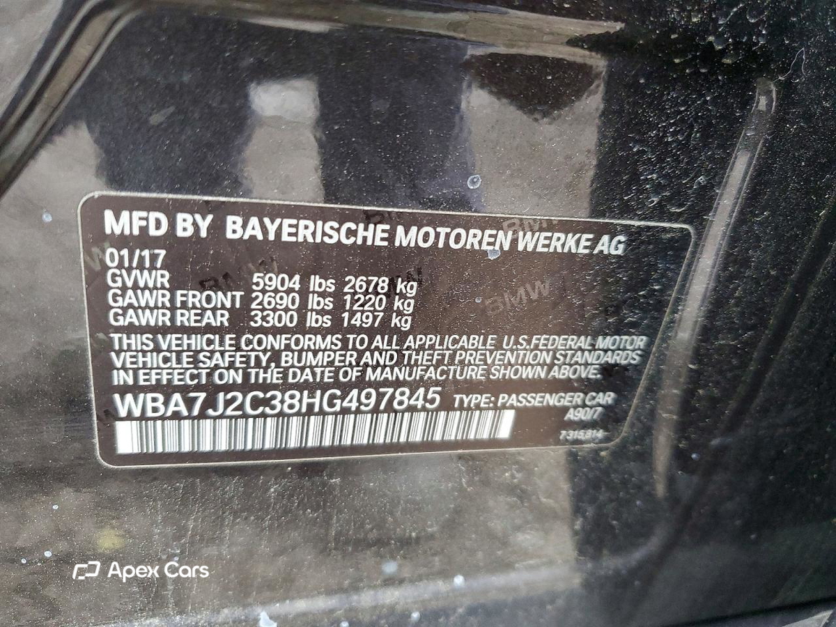 BMW Series 7 2017