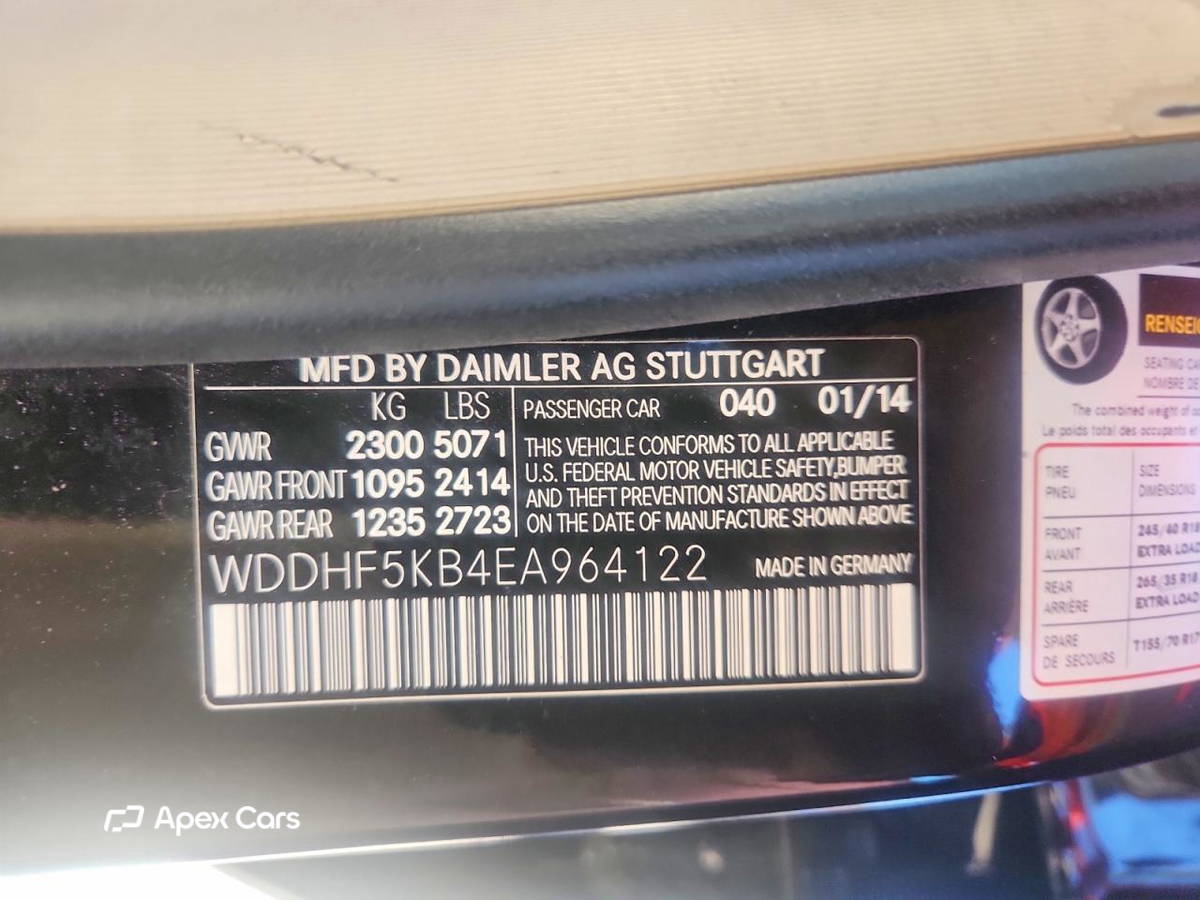Mercedes-Benz E-klasse 2014