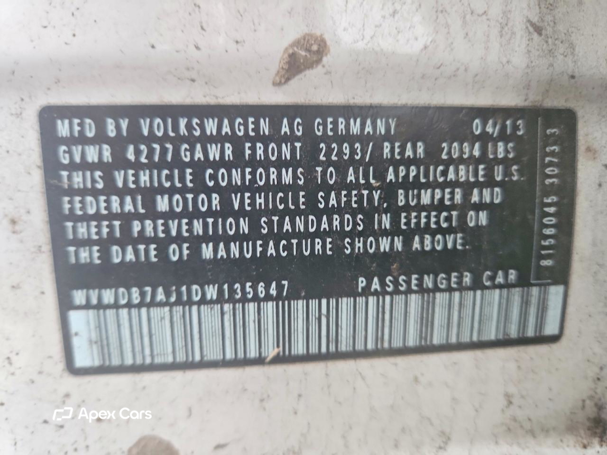 Volkswagen Golf 2013