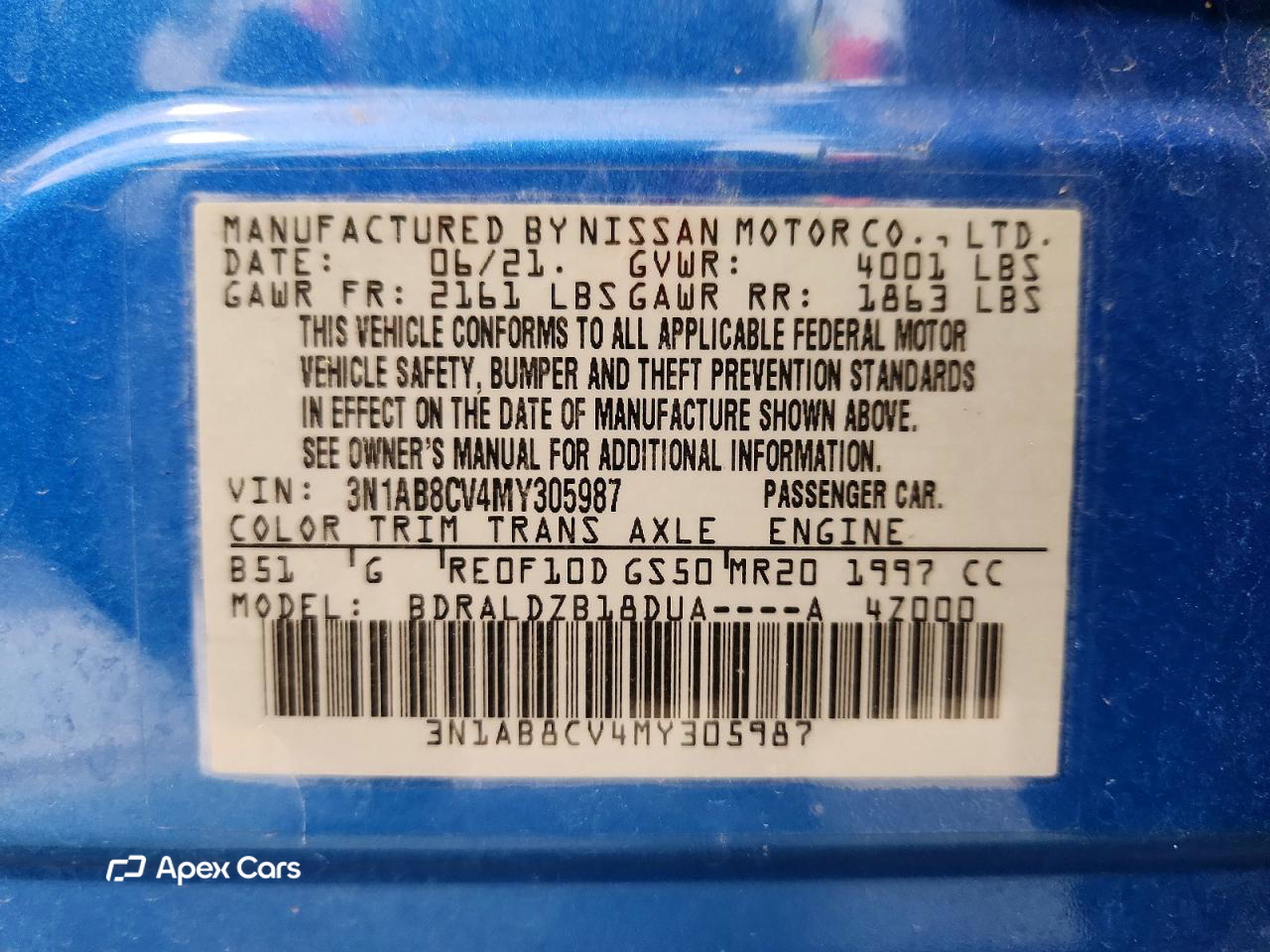 Nissan Sentra 2021