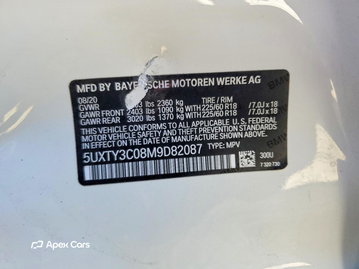 BMW X3 2021