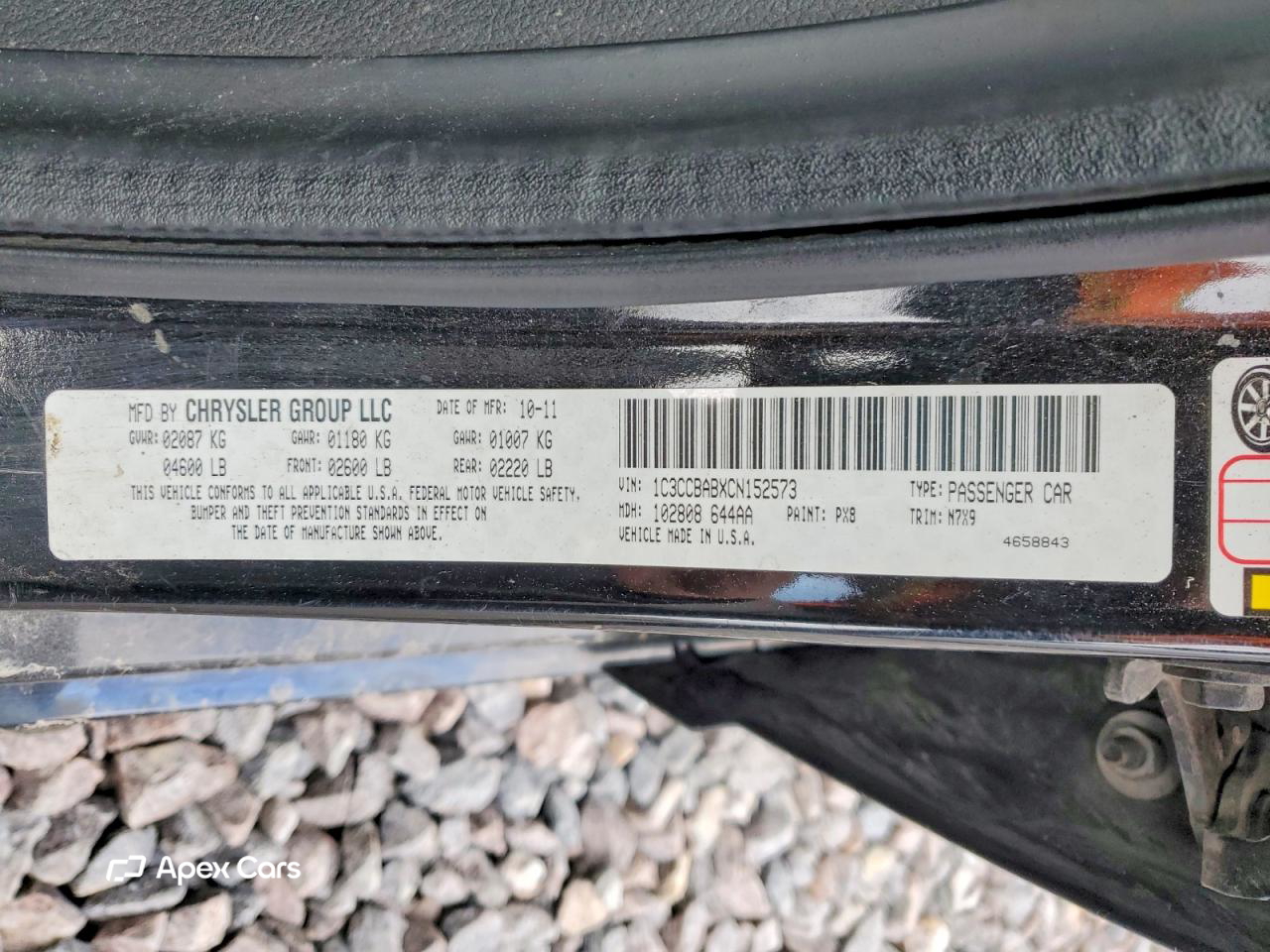 Chrysler 200 2012