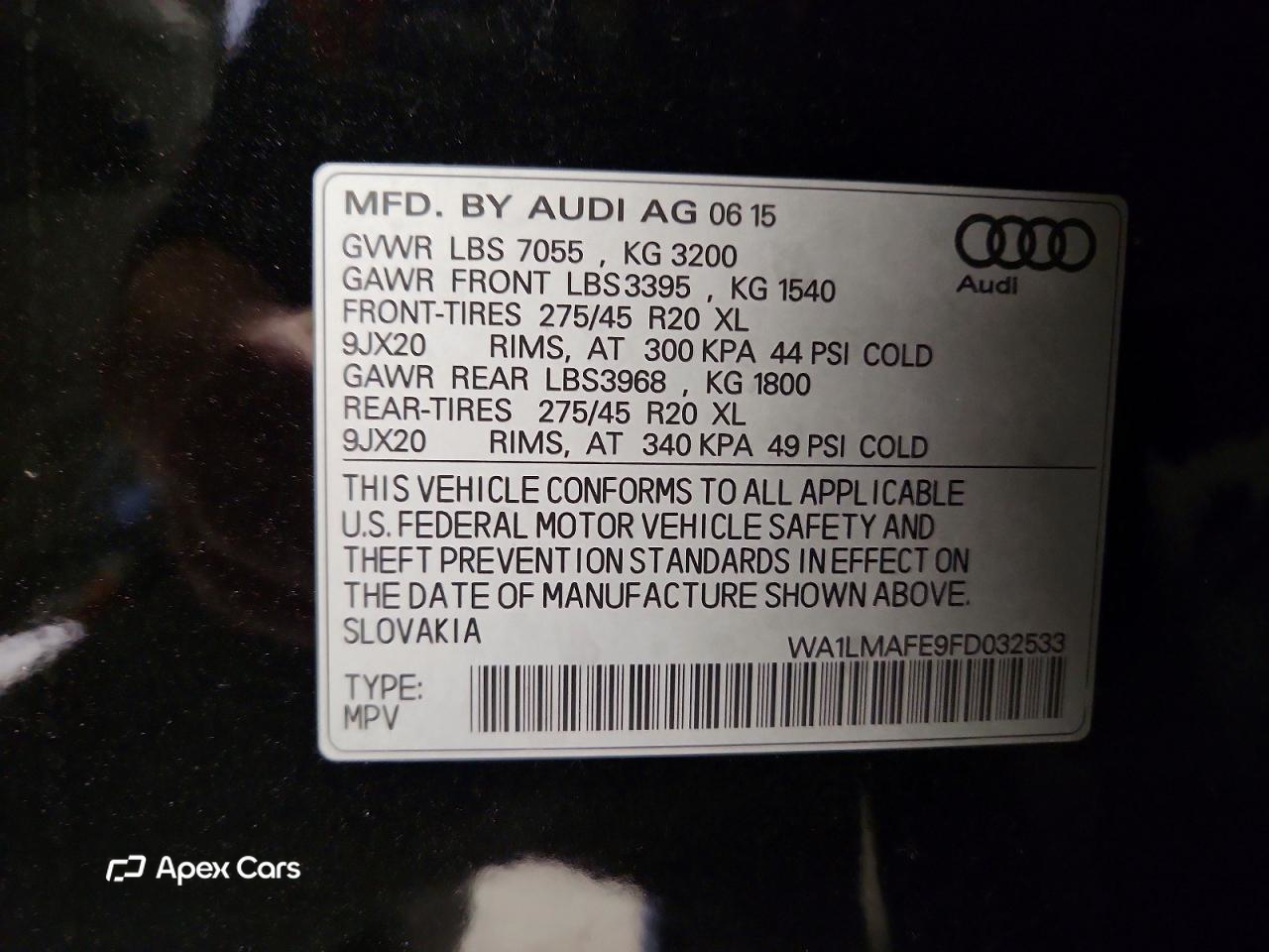 Audi Q7 2015