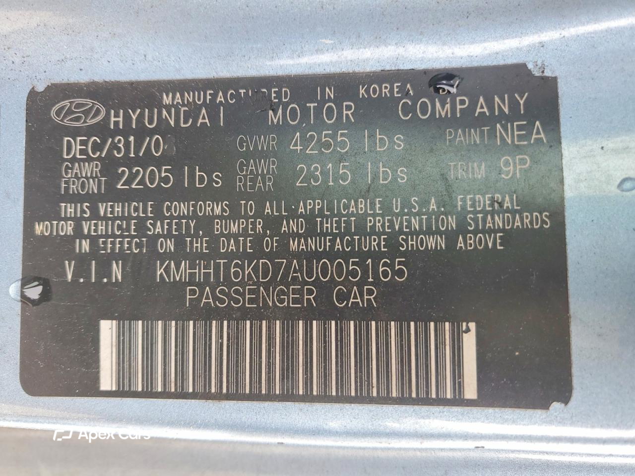 Hyundai Genesis 2010