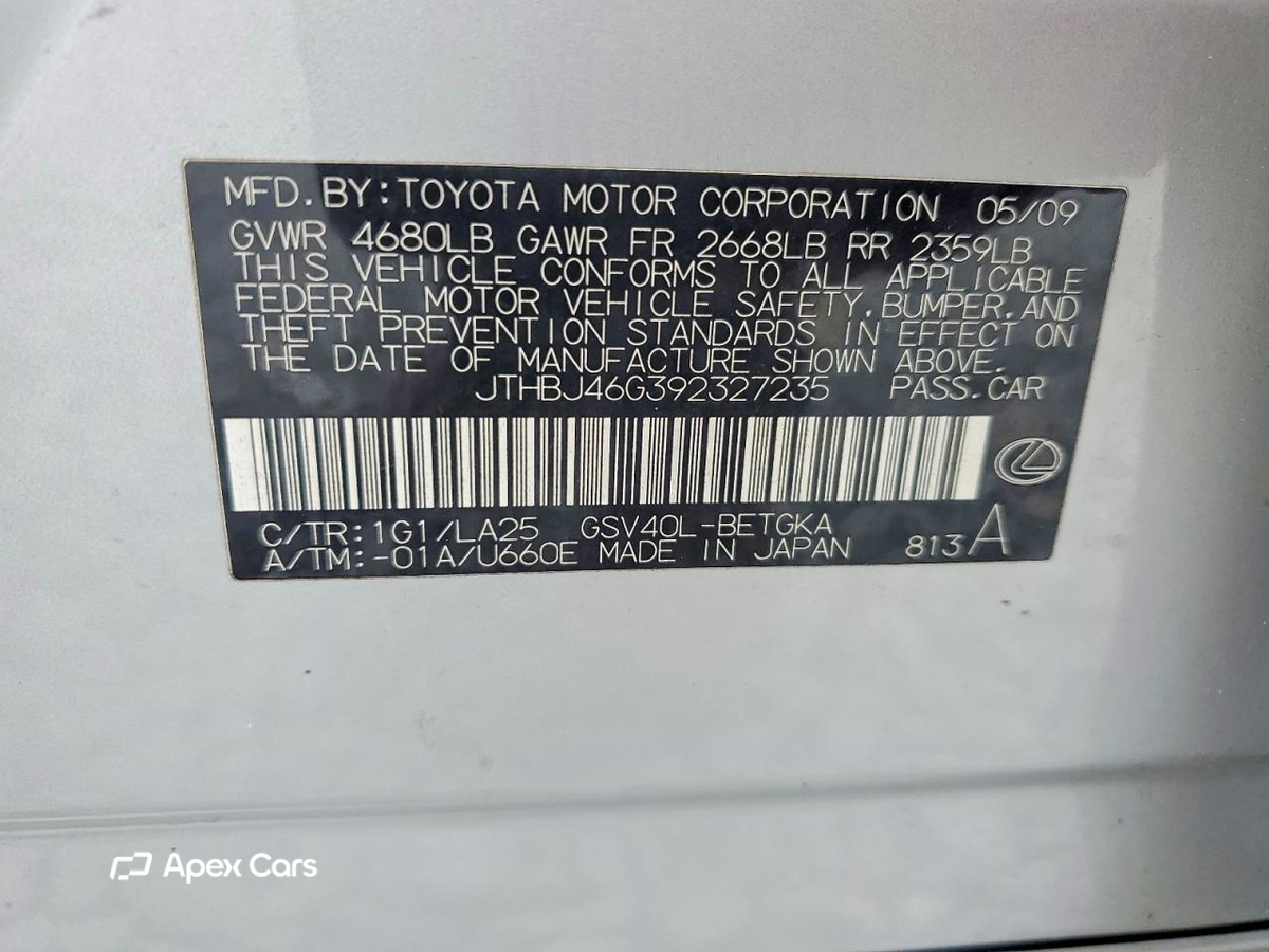 Lexus ES 2009