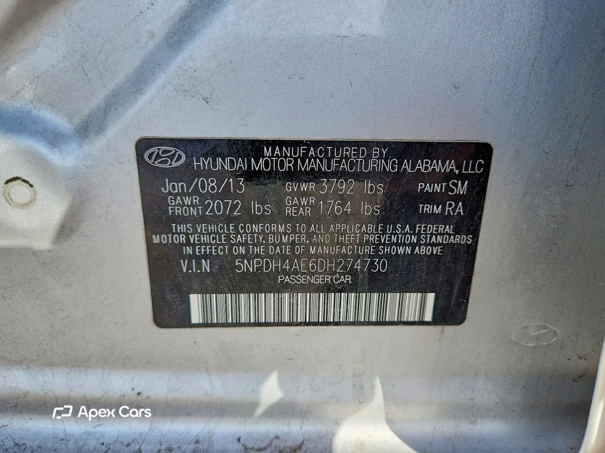 Hyundai Elantra 2013