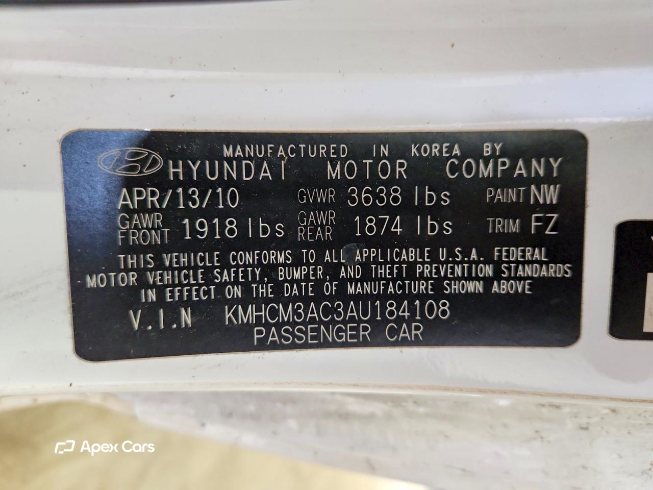 Hyundai Accent 2010