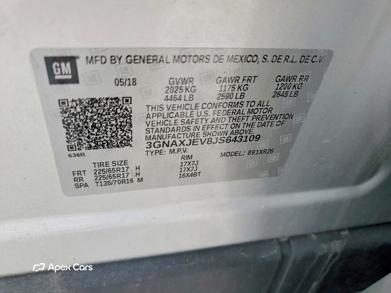 Chevrolet Equinox 2018