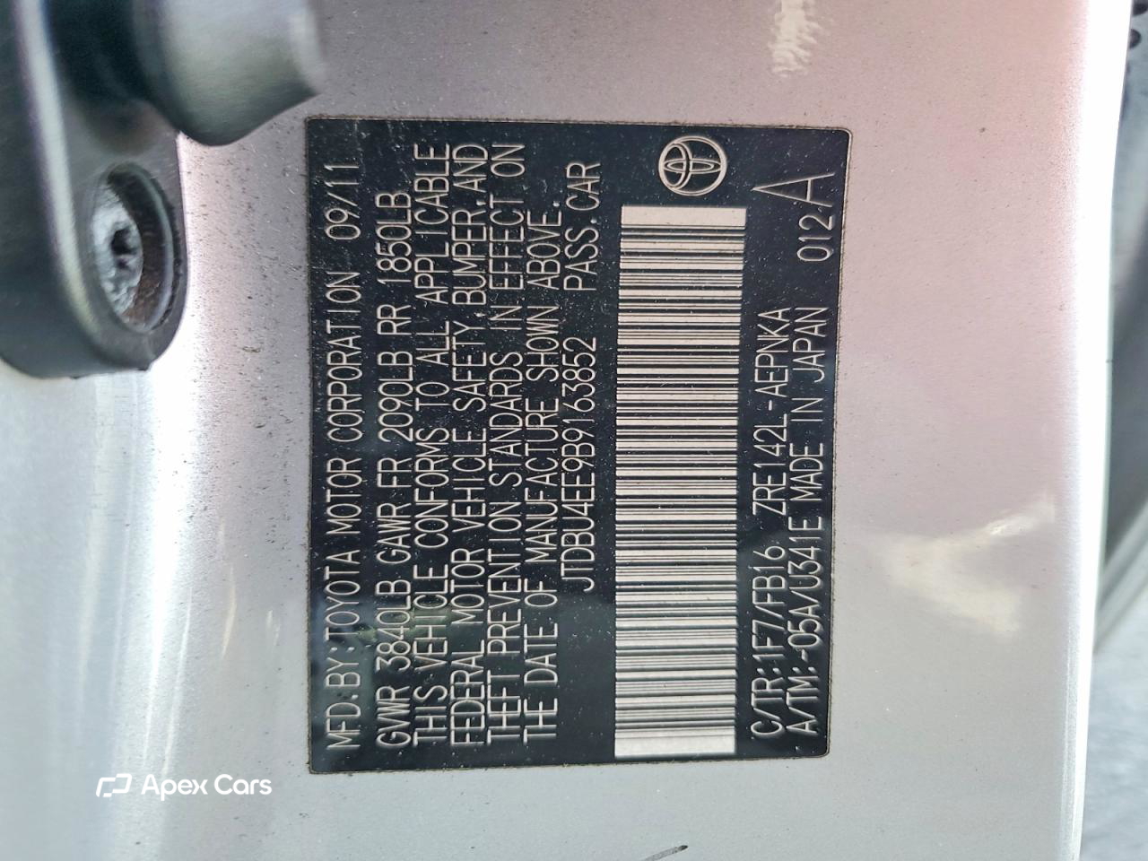 Toyota Corolla 2011
