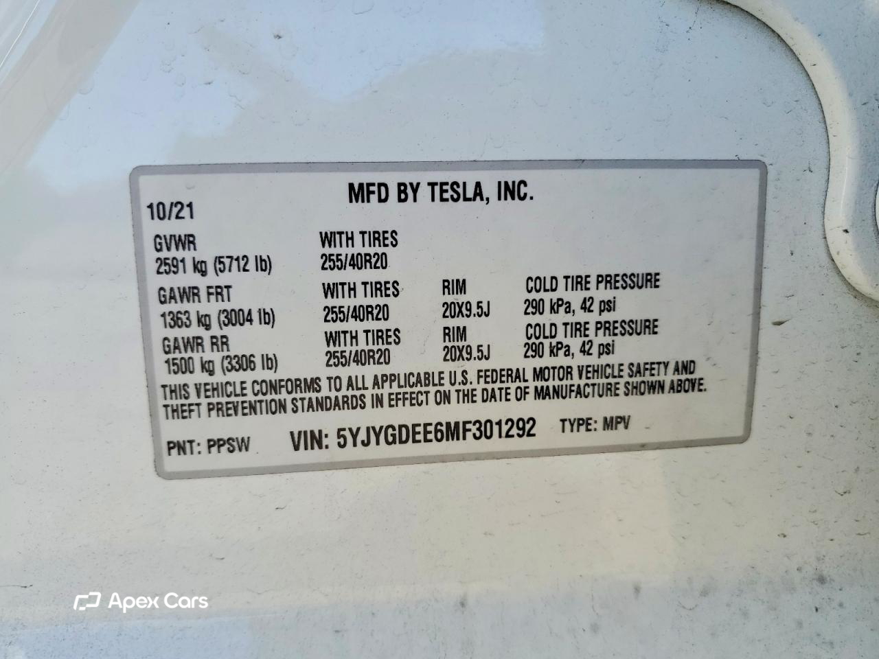 Tesla Model Y 2021