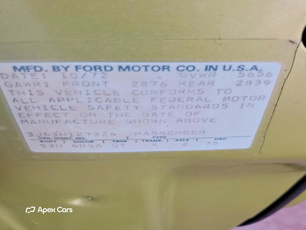 Ford  1973
