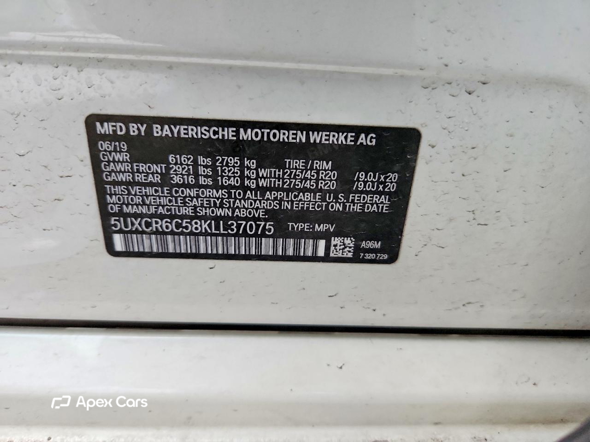 BMW X5 2019